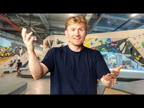 I tried out 40 000 square feet MEGA Bouldering gym!