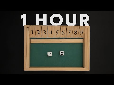 ASMR | 1 Hour of Shut the Box
