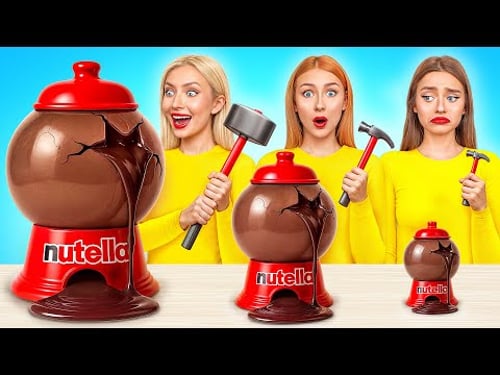 Big, Medium and Small Plate Challenge | Easy Secret Hacks and Gadgets by Multi DO Joy