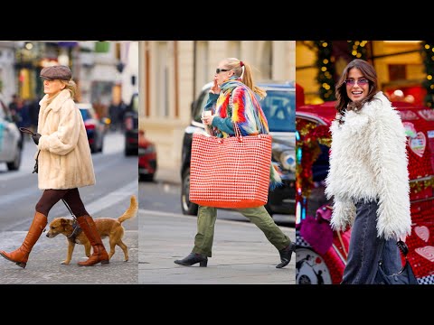 What Are People Wearing in London? Winter Trends & Festive Christmas Vibes š