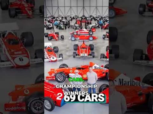 $646M F1 Car Collection Sold! #shorts #formula1 #f12025