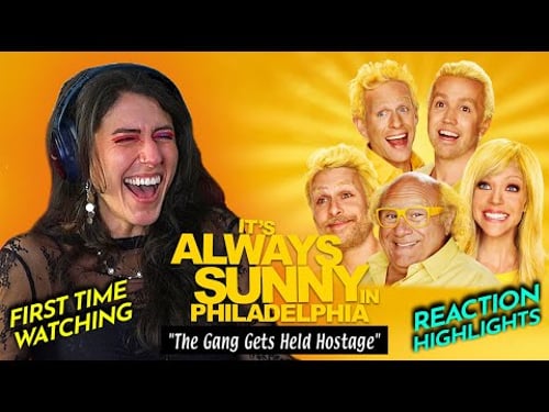 James wincing IT'S ALWAYS SUNNY IN PHILADELPHIA 3x4 "The Gang Gets Held Hostage" (2007) TV Reaction