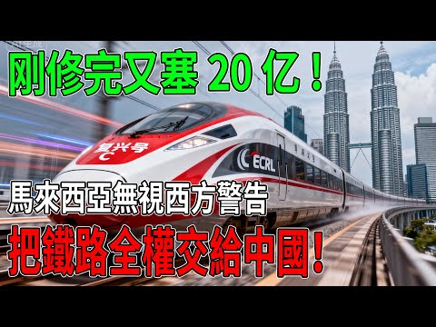 20億新訂單直接送上門!馬來西亞無視西方警告,把鐵路全權交給中國! #中國基建 #馬來西亞 #一帶一路 #鐵路 #國際 #東南亞 #超級工程