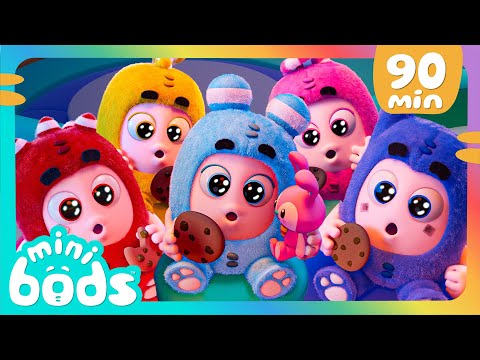 Bedtime Story Interruption | Minibods | Mini Oddbods | Baby Oddbods | Funny Cartoons For Kids