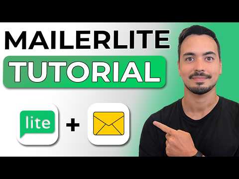 MailerLite Tutorial 2025 ✅ STEP-BY-STEP Email Marketing For Beginner