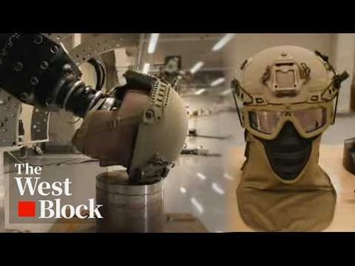 Exclusive: Canada's new military helmet undergoes blast testing