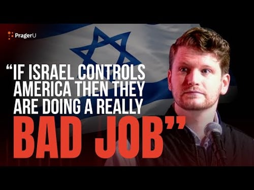 Word War Debate: Shabbos Kestenbaum’s Mic-Drop Closing on Israel | PragerU