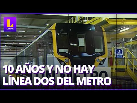 Línea Dos del Metro de Lima: han pasado 10 años y no está listo ni el 50%