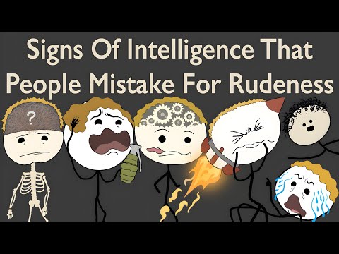 Signs of Intelligence That People Mistake For Rudeness