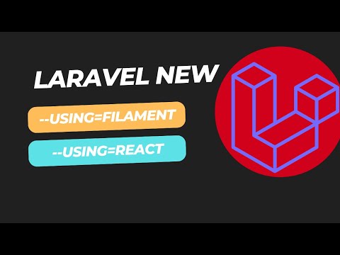 Laravel starters Filament React and More
