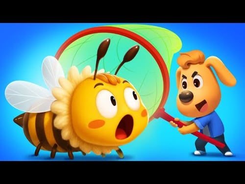 Bug-Catching Mission | Learn About Bugs | Kids Cartoon | Safety Rules | Sheriff Labrador