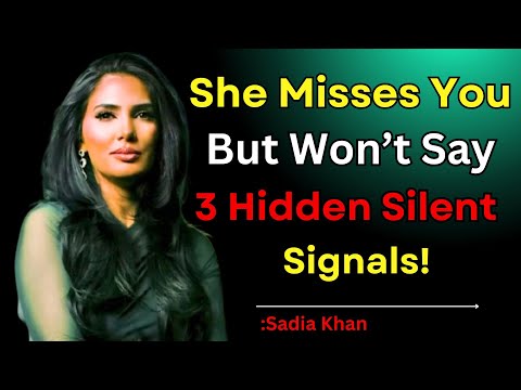 3 Silent Signals She Sends When She SECRETLY Misses You 99% of Men Completely Miss These