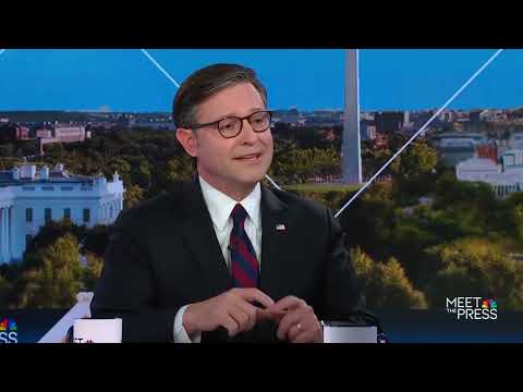Speaker Johnson Joins NBC's Meet the Press