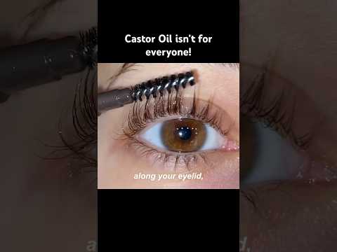 Castor oil isn’t the best for everyone… #beauty #lashes #glowup
