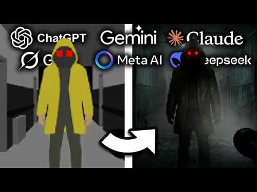 Can 6 AIs Make a Horror Game Without Communicating?