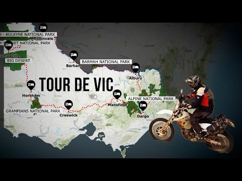 Tour De Vic - An 8 Day offroad Adventure bike trip around Victoria, Australia