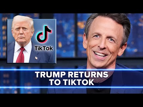 Trump Returns to TikTok After Nearly a Year