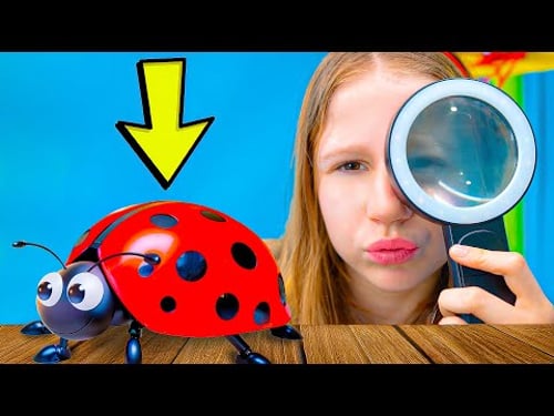 Nastya ve arkadaşları evde böcek yakalıyorlar