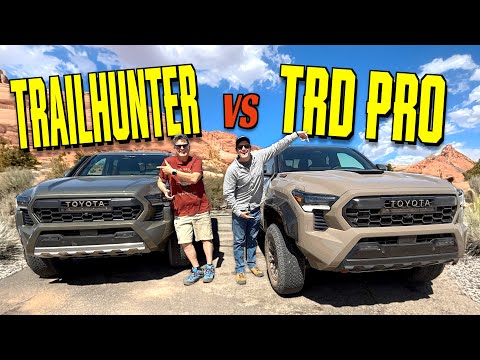 Toyota Tacoma Trailhunter v. TRD Pro v. Moab: THIS One Is the Obvious Choice!