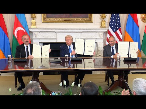 President Trump Participates in a Trilateral Signing with Armenia and Azerbaijan