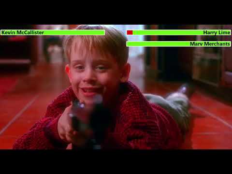 Home Alone (1990) Battle Plan with healthbars (Christmas Day Special)