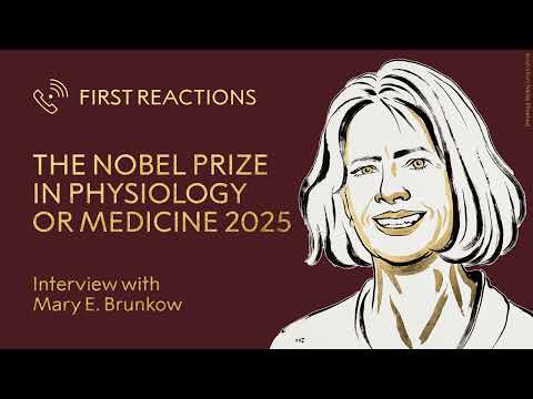 First reactions | Mary Brunkow, Nobel Prize in Physiology or Medicine 2025 | Telephone interview