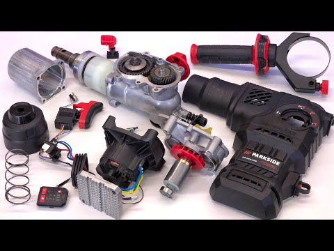 PARKSIDE Performance 5.8J PKHAP 2058 A1 Hammer Drill Teardown #ErCanEverything #Parkside #Smart