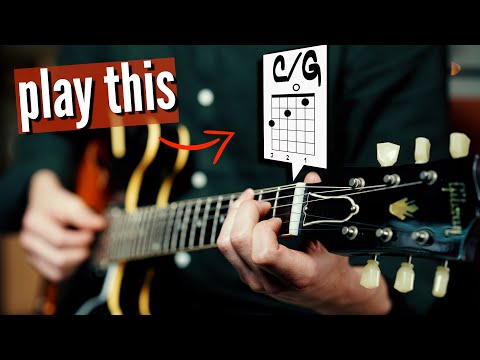 The magic of SLASH CHORDS (and fix your boring chord progressions)