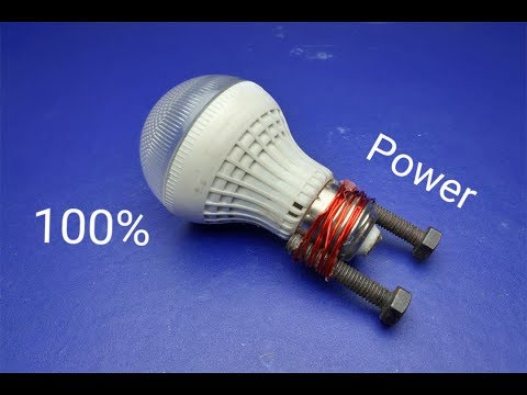Free Energy Device for Lights _ DIY Science Experiments 2020