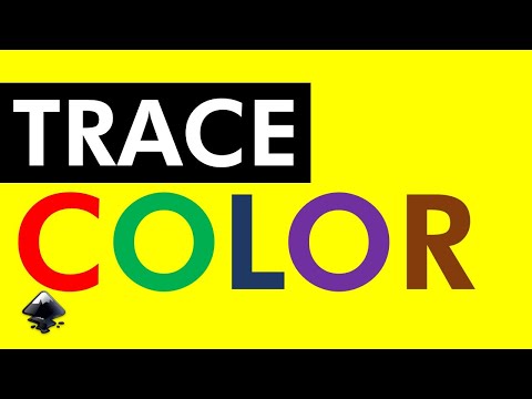 INKSCAPE: How To Trace COLOR (Vectors)
