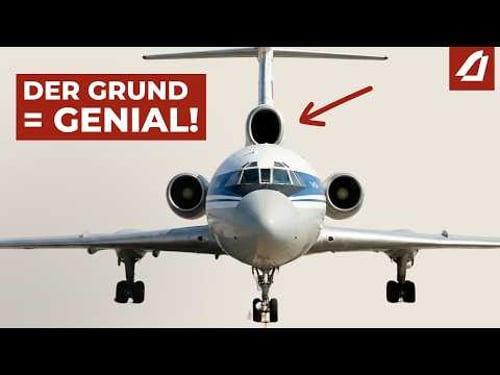 Warum War Der Mittlere Lufteinlass Der Tu-154 Oval?