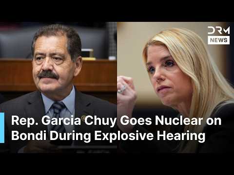 "You Weaponize the DOJ to Protect Trump’s Enemies," Rep. Garcia Slams Bondi on Epstein Files | AC1N