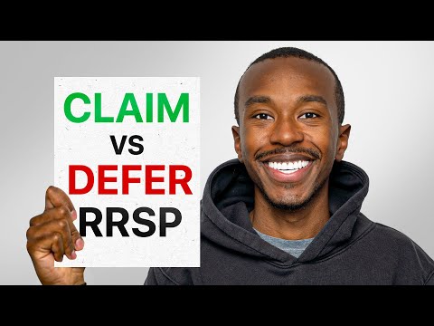 How To Use The RRSP To Reduce Your Taxes (Defer or Claim RRSP Deductions When Filing Tax Return)