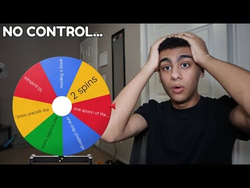 I let a MYSTERY WHEEL Decide What I Do For 24 Hours🎡