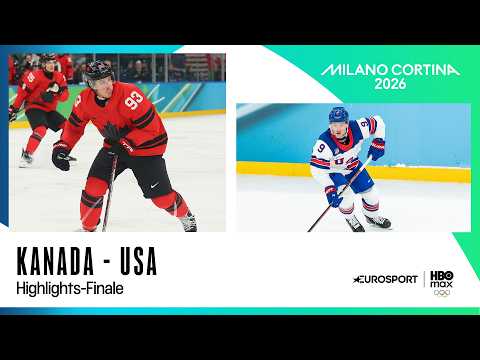 Overtime-Wahnsinn! Finale Kanada – USA | Highlights deutsch | Olympia 2026 | Eishockey | Männer