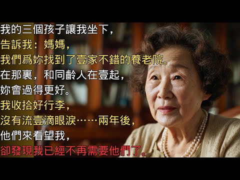 孩子們把我送進了養老院——“妳在那裏會更好”——兩年後他們才發現……