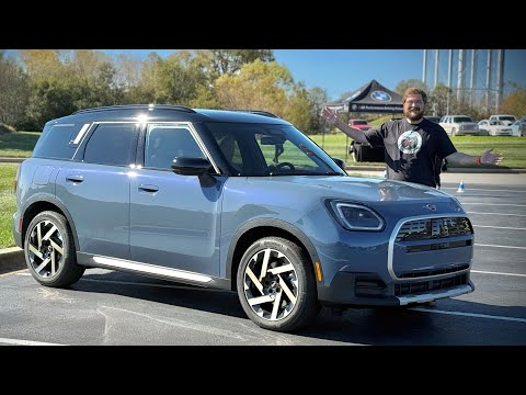 I Drive The Electric MINI Countryman For The First Time! Premium, Fun, & Packed w/ Tech But…