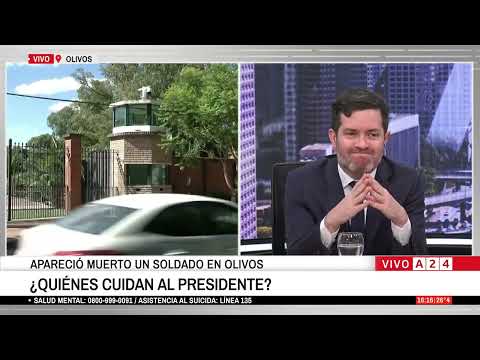 ⚠️ UN SOLDADO MUERTO EN LA QUINTA DE OLIVOS: INTERVIENE ARROYO SALGADO