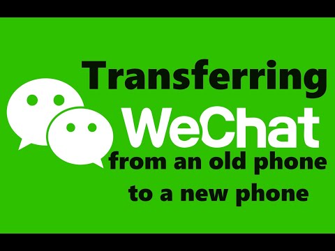 Transferring Wechat From An Old Phone To A New Phone- 2024