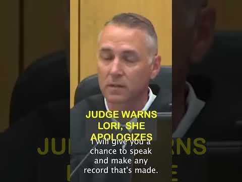 Lori Vallow Daybell apologizes after judge gives her a warning