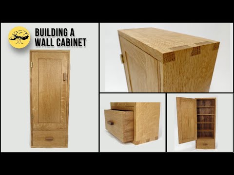 Hand tools only: Building a wall cabinet | Building Tools to Build Tools to Build Furniture Part 5