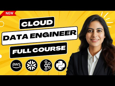 Data Engineering Course | Become A Cloud Data Engineer | Build Snowflake & AWS Data Pipelines