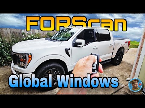 FORScan Global Windows up and down