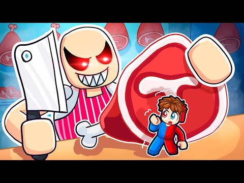 🇺🇦 ВТЕЧА З М'ЯСНОГО МАГАЗИНУ В РОБЛОКСІ! БАКІ РОБЛОКС УКРАЇНСЬКОЮ