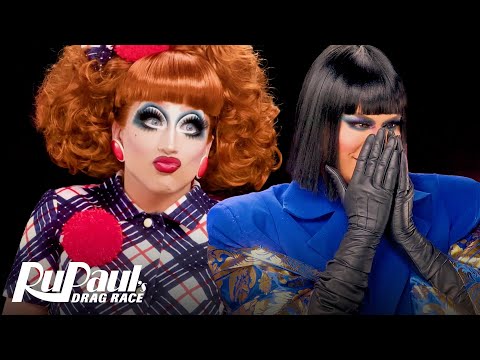 The Pit Stop S15 E14Ā šĀ |Ā Bianca Del Rio &Ā Raja Cut Up!Ā |Ā RuPaulās Drag Race S15