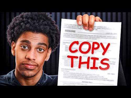 The Resume That Got Me My First Developer Job (No Experience)