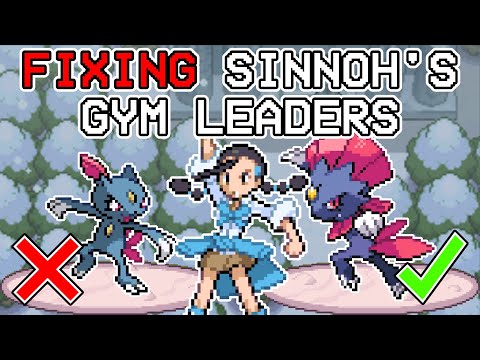 Fixing Sinnoh's Gym Leaders