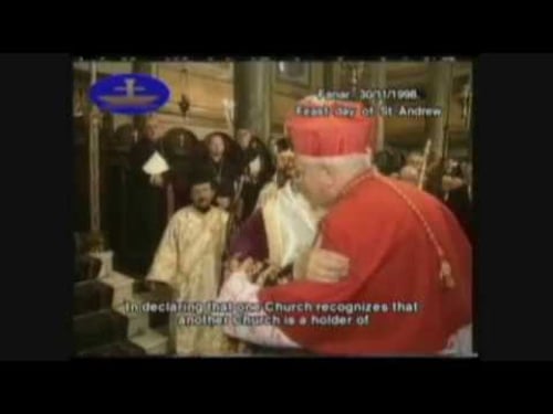 Catholic - Orthodox relations. The end of Proselytism.