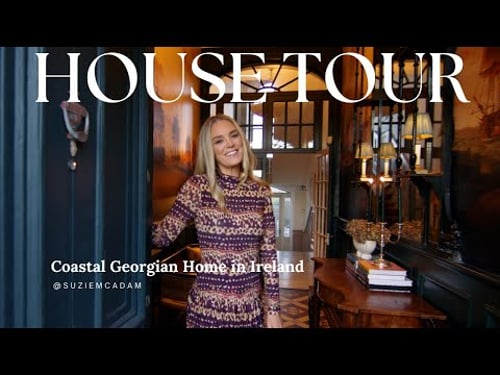 Georgian Home Tour | A Layered and Artfull Irish Home by Suzie Mc Adam