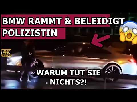 C63 AMG fights for survival & BMW driver rams & insults police! Huge fine? - Dashcam footage in 4k